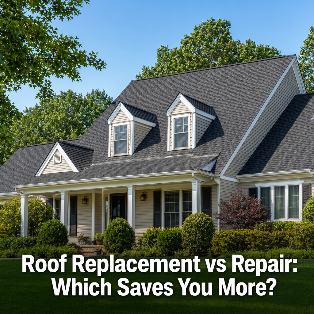 Roof Replacement vs Repair: Which Saves You More?